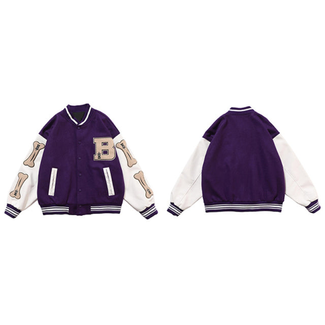 Purple skeleton 2024 jacket